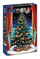 Пазлы  500 ХАТ А2 Premium LUX "Новогоднее чудо" 34880 мат.лам.,фольга