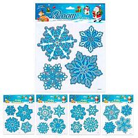 Наклейка 18*18см "Новый год" YC-2542 КнYC-2542