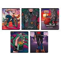 Тетрадь 48л. (клетка) ФЕНИКС "Против правил" 59109 выб.твин лак,мел.карт.,асс.