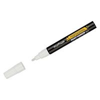 Маркер-краска 4мм MunHwa "Professional Paint Marker" PPM-05 белый,нитро-основа
