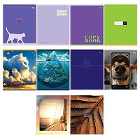 Тетрадь 48л. (линейка) BG "Mix-10. Девочки" 06102 асс.