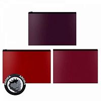 Папка на молнии B5 (288*209мм) EK "Matt Blackberry Marsala" 54995 Zip,арома,непрозр.,180мкм,асс.