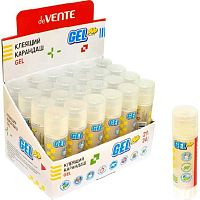 Клей-карандаш 21гр. deVENTE "Gel" 4042054 PVA основа,гелевый кристально-прозр.