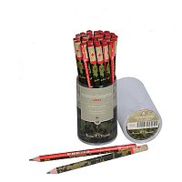 Карандаш ч/гр. Утолщ. BV Happy Graphix "Милитари. Звезда" 21-0062/11 4B 3,5мм