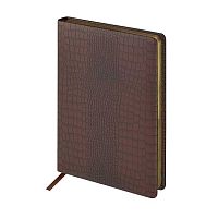 Ежедневник н/д А5 136л. BV кож.зам."Amazonia" 3-782/03 коричневый,золот.срез