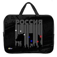 Сумка-планшет А4 ОНИКС ПМД-2-20 "Россия" (88890) ручка тесьма,п/э с диз.