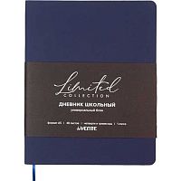 Дневник 1-11кл. deVENTE "Nobile" 2021652 тёмно-синий,кож.зам.софт-тач,бел.бум.