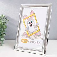 Фоторамка пластик 15*21см Феерия серебро,ширина багета-20мм