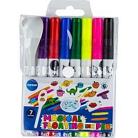 Художественные маркеры  7цв. CENTRUM "Плавающий в воде рисунок" 89731 керамич.ложка,ПВХ-уп.