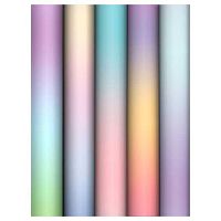 Бумага упак. 70*100см MESHU "Light gradient" глянц. (1лист в рулоне) MS_66823 ассорти,80г/м2