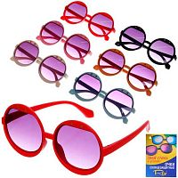 Очки солнцезащитные детские ЛЕТОЗДЕСЬ "#Кручевсех" 743-049 асс.