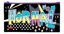 Пенал-косметичка ХАТ 205*110 "No normal" 18086 на молнии
