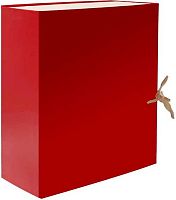 Папка архивная А4 15см Lamark красная AB0115-RD б/в,складная