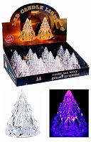 Светодиоидная свеча ИГРУНЫ "Ёлочка" NG040