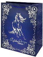 Пакет подар. Миленд Dream cards Символ года 2026 "Грациозный конь" ППК-2425 мат.лам.,26,4*32,7*13,6с