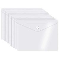 Папка-конверт на кнопке А5 deVENTE 3079571 прозр.,300мкм