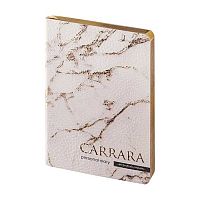 Ежедневник н/д А6+ 128л. BV кож.зам. "Carrara" 3-742/12 гибк.обл.,зол.срез,беж.бум.