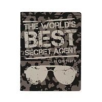 Дневник 1-11кл. BV интегр.обл. "Top secret" 10-160/18 мат.лам.софт-тач,беж.бум.