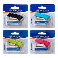 Степлер №10 10л. KANGARO Aris-45M/Y2 +скобы,блист.,асс.
