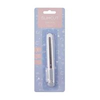 Нож канцелярский  9мм BV "Slimcut" 2-244/01 пласт.корп.,карт.блист.