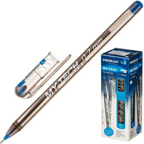 Ручка шар. PENSAN "My-Tech" 2240с 480210 синяя,0,7мм