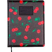 Дневник 1-11кл. deVENTE тв.обл. "Very Cherry" 2020620 кож.зам.,поролон,бел.бум.,аппл.