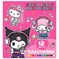 Пластилин 12цв.,240гр. CENTRUM "Куроми" 77341 стек,к/к