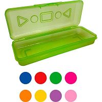 Пенал пластик. deVENTE 205*75*25 7025530 яркое ассорти,1отд.