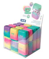 Точилка с контейнером 2отв. MILAN "Compact. Sunset" 20166224SN