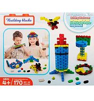 Конструктор ИГРУНЫ "Блоки для строительства "Прояви фантазию" KNS1884