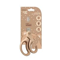 Ножницы детск. 13см КОКОС "Мишка" 262057 резин.вставки,е/подвес