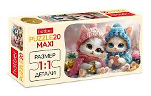 Пазлы   20 ХАТ А5 MAXI "Глазки, ушки, носик" 32269