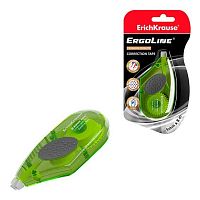 Коррект. лента EK 5мм* 8м "ErgoLine" 53199 ярко-салатов.,с резин.встав.,блист.
