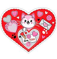 0.7-06-14101 Для тебя (блёстки,карточка,сердце) (20шт) (МО)