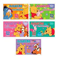 Альбом для рис.12л. А5 ХАТ "Винни и его друзья"