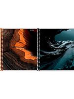 Тетрадь 96л. (клетка) Проф-Пресс спираль цв. "Крупные планы природы" Т96-8346 софт-тач,мел.обл.mix