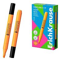 Маркер текст. EK VisioLine V-17-L Неон 63559 оранжевый,скош.,0,6-3,0мм