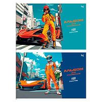 Альбом для рис.12л. BG "Street Racer" 08582 на скобе,асс.