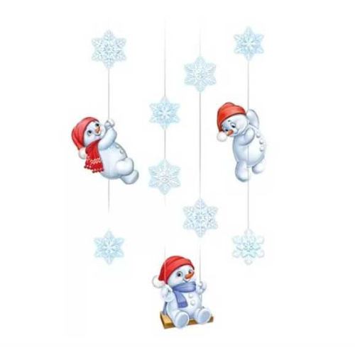 Гирлянда "Снеговики на качелях" 92,962,00 Гирлянда "Снеговики на качелях" 92,962,00