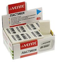 Ластик deVENTE "Box" 4070908 белый,синт.каучук,прямоуг.,25*18*6см,карт.дисплей