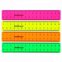 Линейка 15см EK "Neon Solid" 50568 ассорти