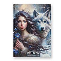 Артбук А5 104л. SVETOCH тв.обл. "Будь моей музой" А238 (01644) блок белый,100г/м2