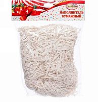 Наполнитель бумаж. "Приятный подарок" 549-300 белый,гофре,50гр.