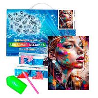 Мозаика алмазная ПГС "Арт Хаус" 20*30см JS50648 полн.выкл.,подрамник