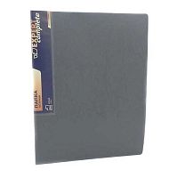 Папка 2 кольца 25мм Expert Complete А4 "Premier" EC211330015 серая,700мкм
