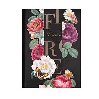 Ежедневник н/д А5  80л. Fiorenzo тв.обл. "Цветочный вернисаж" 253134 глянц.лам.