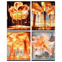 Тетрадь 48л. (клетка) BG "Aesthetics" 08795 глянц.лам.,асс.