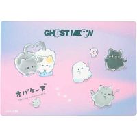 Покрытие настольное д/лепки deVENTE 33*23см "Ghost Meow" 8061605 п/прозр.,пластик,600мкм