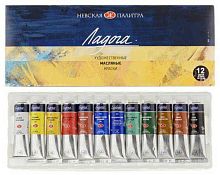 Краски масляные 12цв. ЗХК "Ладога" 1241004