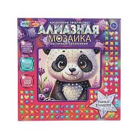 Мозаика алмазная МУЛЬТИ АРТ "Пандочка" AM15X15-123966 15*15см,к/к